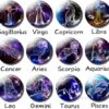 -(12) Constellations Keychain Constellation Key Rings Zodiac Sign Keychain Pendant Jewelry Fashion Birthday Gift-B0BPN7V56H
