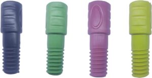 Plastic Broom Connector 5 Pieces - Multi Color - وصلة لاصلاح يد المكنسة والادوات النظافة المتعددة بسهولة-B0DWPSKPDW