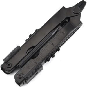 Multifunction Folding Pliers Stainless Steel Bottle Opener Screwdrivers Outdoor Crimper Wire Cutter Pocket Multi-Tool For Car Office Home Bic and More with Belt Holder-B0DVQ5DH2R