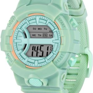 [1Pcs] Colored Led Display Digital Kids Watches Sport Boys Girls Luminous Children’s Electronic Wristwatch Students Clock Watches, Alarm, Stopwatch, Date, Silicon-B0DVVR2TBB