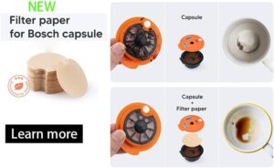(1Pc) Reusable Coffee Capsule for Tassimo BOSCH Machine Refillable Filter Cup Pod Espresso Maker 60ML-B0CC6V2TDZ