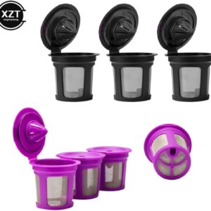51tuNhcVT7L._AC_SL1000_ 1 PCs -Refillable Coffee Filter Cup Reusable Coffee Pod Filled Capsule Compatible With Keurig 2.0 1.0 K Cup Coffee Makers Cup Strainer-B0CD4VCWZ2