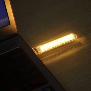 USB Gadgets Mini USB LED Light For Book Lights 8 LEDs SMD For PC Laptops Notebook Mobile Power Charger Reading Bulb-B0BT5WF5PN