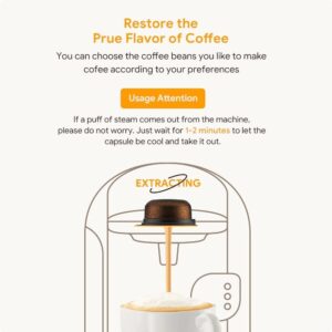 (1Pc) Reusable Coffee Capsule for Tassimo BOSCH Machine Refillable Filter Cup Pod Espresso Maker 180M-B0CC6R8G9R