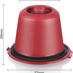 [1PCS] Reusable Capsules Refillable Coffee Pod for Coffee machine (Random Color)-B0DR74CSTJ