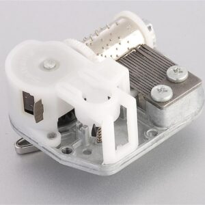 61-ArP1MkUL._AC_SL1000_ Music Box Movement Mechanical Clockwork Music Bell Musical Boxes Accessories Home Decor - Volume of the music box movement is relatively small, (Random Melody)-B0DFLQH4GR