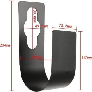 6102gwgFetL._AC_SL1122_ (1PC) Best Sturdy Garden Spigot Hose Hook Holder, Durable Metal Wall Mount Expandable Watering Hose Hanger Hook, Pipe Holder Tidy Hook Reel Tap for Heavy Garden Irrigation Hose - Black-B0C78NBQ5P