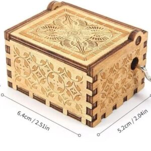 1Pcs Small Handy Music box Gifts for happy birthday wooden Randomly Shape (Purpel Edition)-B0DJRX8LJ4