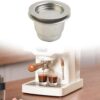 [1 Cpsuls Stainless ] For Reusable Coffee Capsule Stainless Steel Rich Crema Espresso Refillable Filters Pod Fit Inissia Pixie Essenza Mini-B0DC5KYMXC