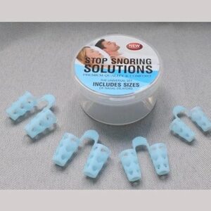 4 PC - Prevent SnoringNose Congestion Help SleepSnoring DeviceNose Breathing Relieve SnoringAid Nasal Congestion Clip Cure Snoring Tool (Blue, Mixed Size)-B0DY6NB1FP