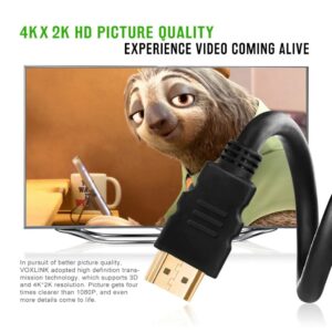 HDMI-compatible Cable Video Cables Gold Plated 1.4 4K 1080P 3D Cable for HDTV Splitter Switcher 0.3m 1m 1.5m HDMI to HDMI Cable (1 M)-B0DWJ1CW8W