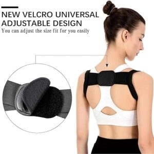 (1PC) (Black, L weight below 65KG) Back Posture Corrector Belt Adjustable Shoulde Neck Spine Reshape Body for Column Posture Correction for Women Men Straightener-B0DY7XTVCM
