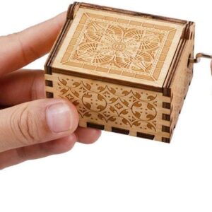 1PCs To My Daughter from Mom & Dad Music Box Gifts Happy Box- Color Edition-B0CTFR9DSC