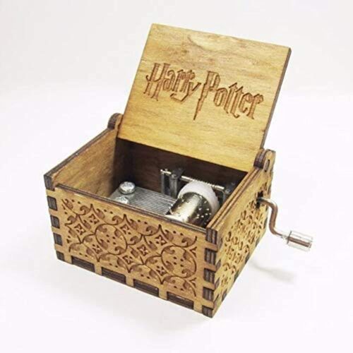 YUSEN Harry Potter Classic Wooden Music Box-B08S7PLQ22