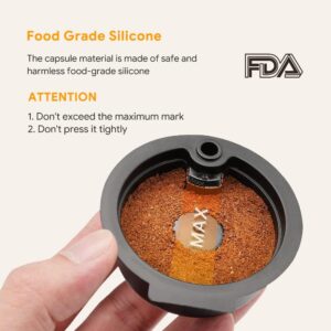 (1Pc) Reusable Coffee Capsule for Tassimo BOSCH Machine Refillable Filter Cup Pod Espresso Maker 60ML-B0CC6V2TDZ