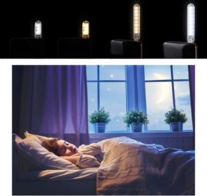 USB Gadgets Mini USB LED Light For Book Lights 24 LEDs SMD For PC Laptops Notebook Mobile Power Charger Reading Bulb-B0CDV74F7X