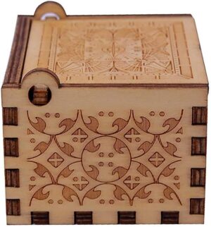 CSTE INTERNATIONAL La Casa De Papel Print Bella Music Ciao Box Wooden Engraved Vintage Musical Box Gifts Colorful, Multicolor-B08X1NW7PD