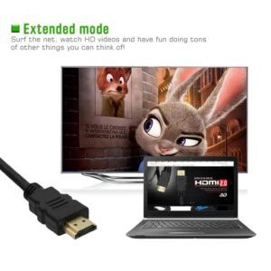 HDMI-compatible Cable Video Cables Gold Plated 1.4 4K 1080P 3D Cable for HDTV Splitter Switcher 0.3m 1m 1.5m HDMI to HDMI Cable (1 M)-B0DWJ1CW8W