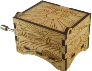 from Dad To Son Music Box - Pure Hand-Classical to My Son from dad Music Box Creative Wooden Crafts Best Gifts- (Dad Love Son)-B0BZ46MTJZ