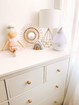 Nikuwaxi 3 L Ultrasonic Cool Mist Humidifier, Essential Oil Diffuser, Whisper Quiet Operation, Automatic Shut-off, 7 Color LED Night Light Function for Bedroom, Home, Office and Plants-B0BW36451Y