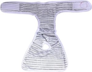 [1 Pcs] Female Dog Shorts Panties Menstruation Underwear Briefs Jumpsuit Pet Physiological Pant Diaper Sanitary Washable Dog Pants (Blue, 2XL, 1, Piece)-B0DVMNV9PY