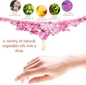 Moisturizing Spa Gel Gloves Softer, Suppler Hands in Just 20 Minutes, with Jojoba Oil, Olive Oil, Vitamin E, Plant Essential Oils, Soften & Smooth, One Size Fits All (Pink)-B0DY6BCXB4