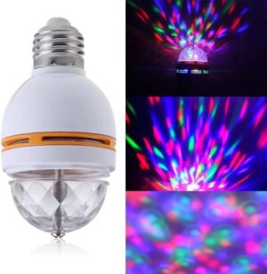 LED Crystal Voice-activated Rotating Stage Lamp-B091BZK45K