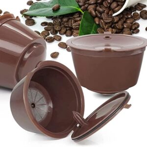 61P77Dj-hQL._AC_ 1 Pcs With Plastic Spoon & Cleaning Bruch - Coffee Filters - For the Dulce Gusto Plastic Reusable Coffee Capsules Compatible with the Dolce Gusto Discreet Cup Refill, Use 250 Times-B0C4JW28SY