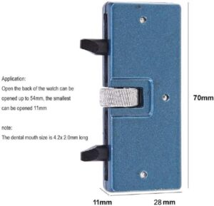 1Pcs - Professional Watch Back Remover Tool, Metal Adjustable Watch Back Case Opener Closer Remover Repair Screw Wrench Repair Kit Watchmaker Holder Tool Watchmaker Accessories-B0CR8ND3P1