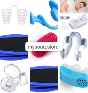 4 PC - Prevent SnoringNose Congestion Help SleepSnoring DeviceNose Breathing Relieve SnoringAid Nasal Congestion Clip Cure Snoring Tool (White, Mixed Size)-B0DY6R53N1