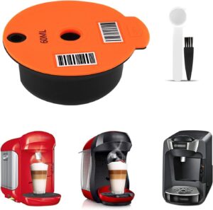 (1Pc) Reusable Coffee Capsule for Tassimo BOSCH Machine Refillable Filter Cup Pod Espresso Maker 60ML-B0CC6V2TDZ