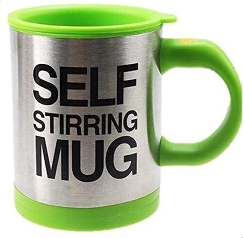 Automatic Electric Self Stirring Mug Coffee Mixing Drinking Cup Stainless Steel [MUF]-B083XVTFHB