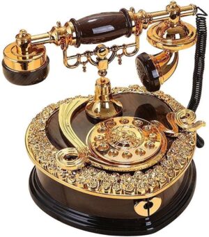 Music Box Looks Like Old Telephone-B0DTR2DQ8L
