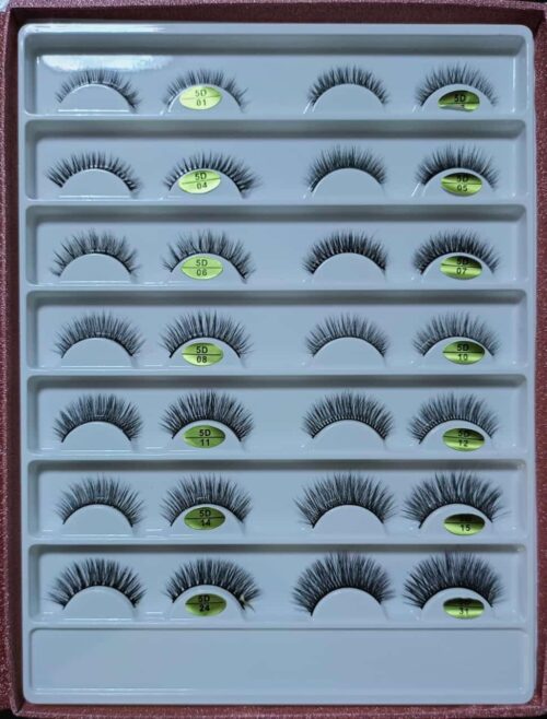 MySouq-Store (wael Shoman) Style 5D Eyelash Set From 14 Pairs-B0DWKXRVW7