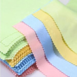 61bBW1eI6gL._AC_SX522_ Small Glasses Clean Cloth, Lens Clean Cloth for Lenses, Glasses, Screens, Cameras, Phone Screen i-Pad, i-Phone, Eyeglasses Mixed Colored 14 * 10Cm (50)-B0DVR41BPY