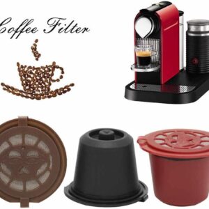 61daclWdHOL._AC_SL1000_ Reusable Stainless Steel Refillable Coffee Capsule Filter-B09NYLXLPC