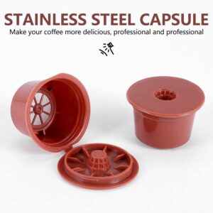 Ksrnsne 3Pcs Coffee Capsules Refillable Steel Coffee Filter Pods Reusable Cup for Caffitaly Coffee Capsule Shell-B0B5GZBBX3
