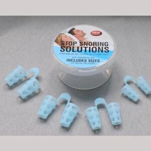 4 PC - Prevent SnoringNose Congestion Help SleepSnoring DeviceNose Breathing Relieve SnoringAid Nasal Congestion Clip Cure Snoring Tool (Blue, Mixed Size)-B0DY6NB1FP