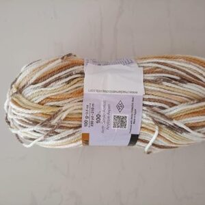 1Pcs - Multi Color - Crochet and Knitting Yarn (TR06)-B0CVCM6NYT