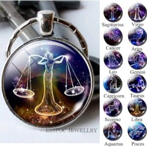 61pFfcRmpkL._AC_SX679_ -(12) Constellations Keychain Constellation Key Rings Zodiac Sign Keychain Pendant Jewelry Fashion Birthday Gift-B0BPN7V56H