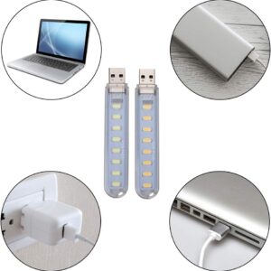 61qHJ7iTdUL._AC_SL1020_ USB Gadgets Mini USB LED Light For Book Lights 24 LEDs SMD For PC Laptops Notebook Mobile Power Charger Reading Bulb-B0CDV74F7X