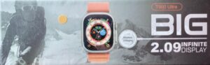 T900 Ultra NFC Smart Watch Bluetooth Call Wireless Charging Sport Smartwatch (Black 49MM) 2.09 Infinite Display-B0D74TYF64
