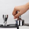 HKzzy Coffee Tamper, Stainless Steel Espresso Coffee Bean Press Base Espresso Tamper 51mm Tool (Silver(51mm))-B0CF1JRPBP