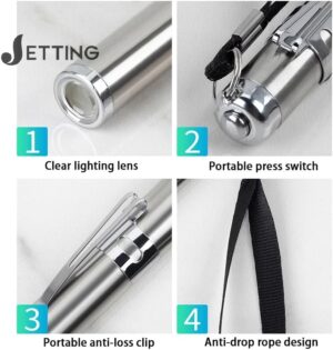 Handheld Medical Flashlight Egg Candler Tester Bright Cool LED Light Candling Lamp For All Chicken Dark Quail Duck Canary Eggs-B0DJDPHTR8