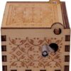 CSTE INTERNATIONAL La Casa De Papel Print Bella Music Ciao Box Wooden Engraved Vintage Musical Box Gifts Colorful, Multicolor-B08X1NW7PD