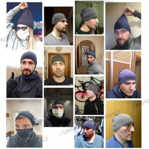 1PCs Summer Cool Running Cap Fashion Bicycle Hat Cycling Sport Caps Headdress Headscarf Hiking Baseball Riding Beanie Men Women Hats (Black)-B0DJ34YVZQ