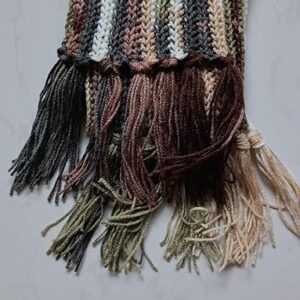 7177Pkaq-FL._AC_SY679_ (1) Pattern Winter Crochet Scarf/Shawl/Wrap/Keffiyeh/Headscarf/Blanket For Men & Women - One Size 132x150cm As Shown SR8229-B0DWKQHD9Z