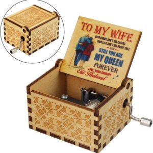 71AL6vt2AOL._AC_SL1000_ zhangtony You Are My Sunshine Wood Music Box-B08HMT2STD