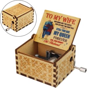 zhangtony You Are My Sunshine Wood Music Box-B08HMT2STD