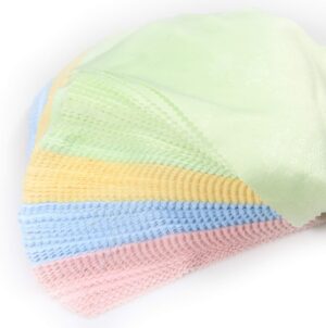 Small Glasses Clean Cloth, Lens Clean Cloth for Lenses, Glasses, Screens, Cameras, Phone Screen i-Pad, i-Phone, Eyeglasses Mixed Colored 14 * 10Cm (25)-B0DVR2QQG8